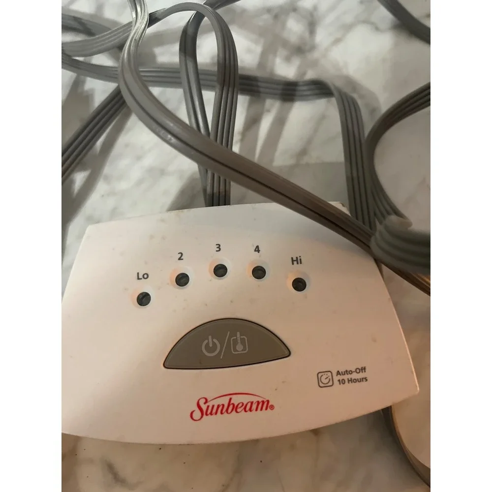 Sunbeam Holmes PAC-0595 Y85KQ 4-Prong Dual Electric Blanket Controller‎